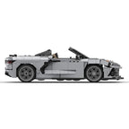 MOC Assembled Toy Vehicle Series Building Blocks Chevrolet Corvette C8 Convertible Car 35066 Sports Car